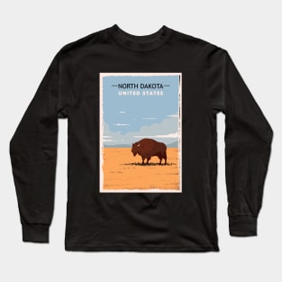 north dakota Long Sleeve T-Shirt